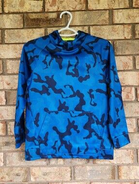 tek gear Neon Yellow and Blue Kids' 10/12 Hoodie